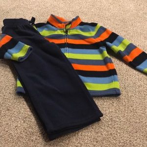 Fleece Top and Pant Set